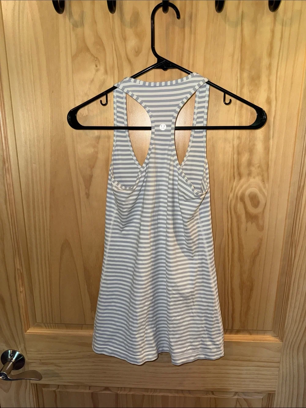 Lululemon Striped Racerback Tank Top